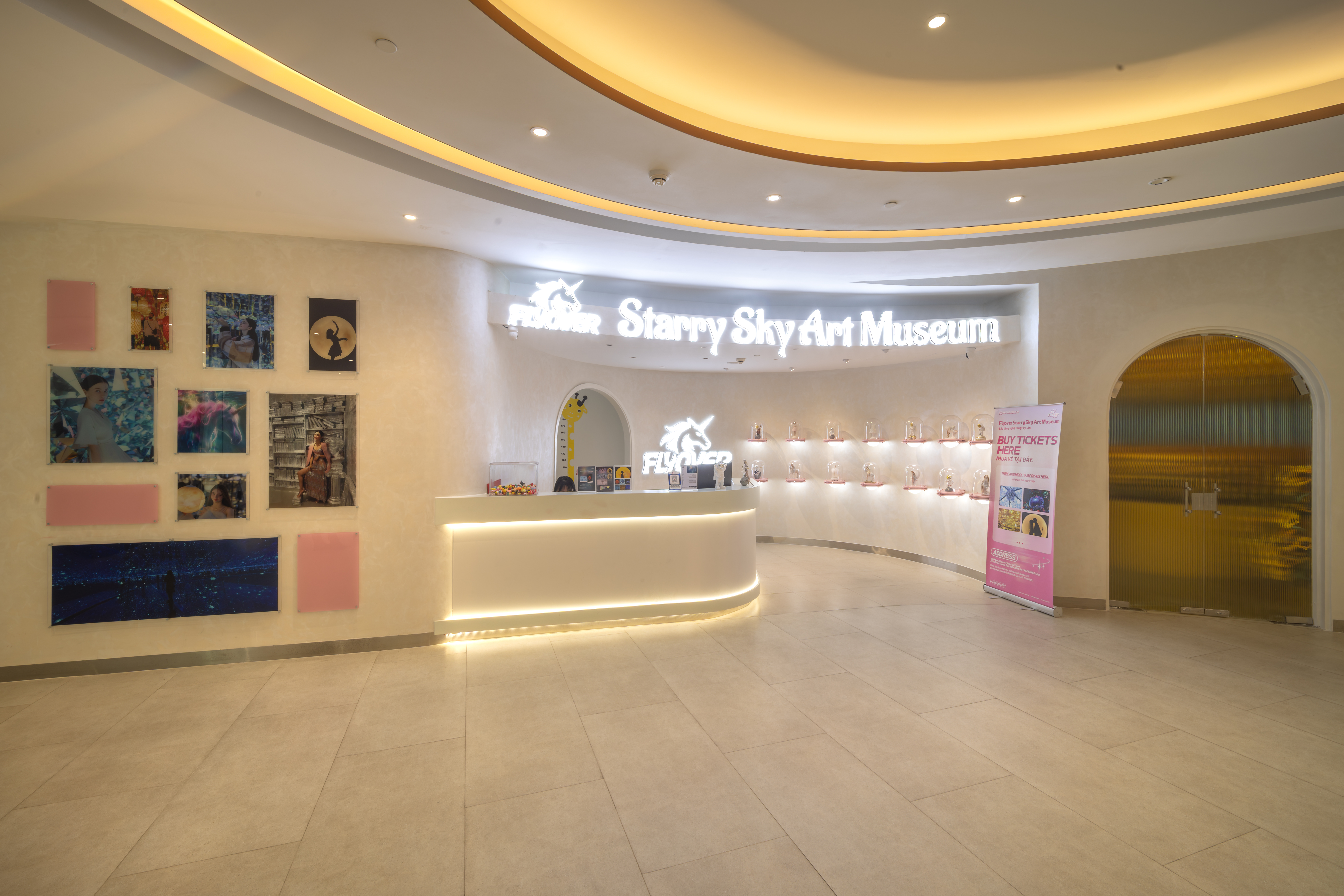 Flyover Starry Sky Art Museum