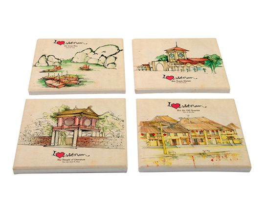 Lót ly gốm (S)